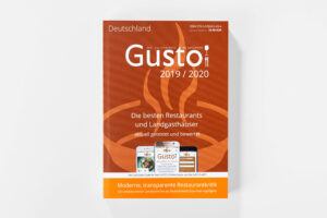 Gusto – der kulinarische Reisefuehrer 2019/2020 Cover. Die Datei ist ein Foto im JPEG-Format.